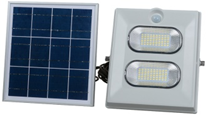 100W Solar Flood Light (Motion Sense Enabled)
